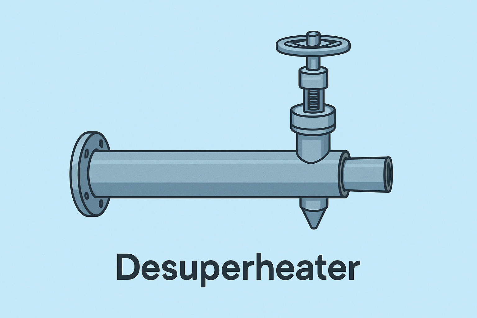 Kızgın Buhar Soğutucu (Desuperheater) Nedir? Nasıl Çalışır?